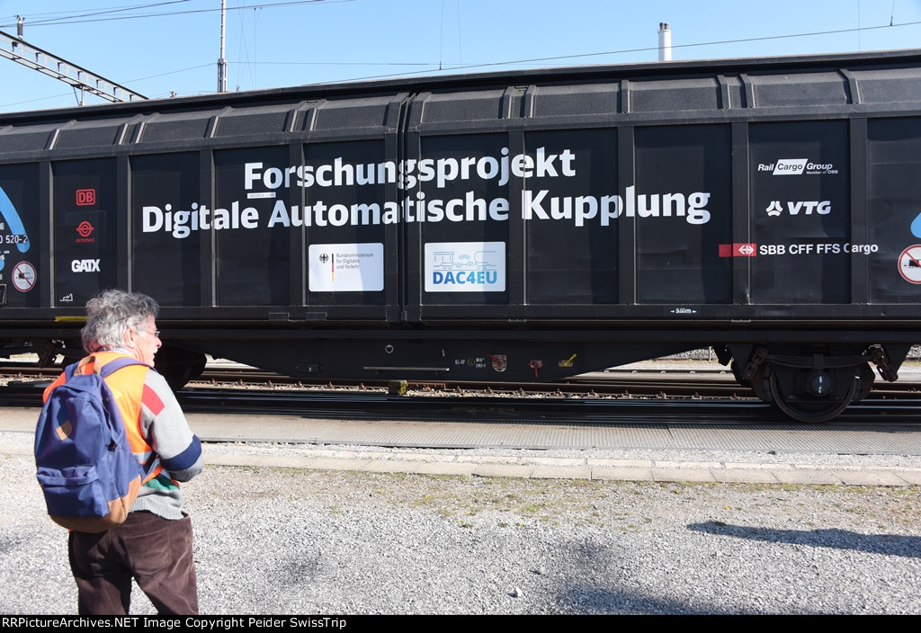 Digital Automatic Coupling test train in Switzerland